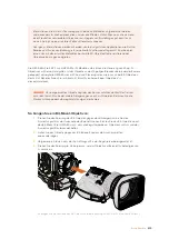 Preview for 619 page of Blackmagicdesign Blackmagic URSA Mini Installation And Operation Manual