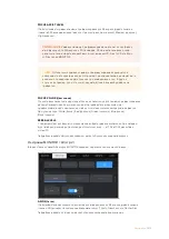 Preview for 1510 page of Blackmagicdesign Blackmagic URSA Mini Installation And Operation Manual