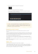 Preview for 58 page of Blackmagicdesign Blackmagic Video Assist Series Installation And Operation Manual