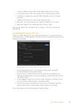 Preview for 84 page of Blackmagicdesign Blackmagic Video Assist Series Installation And Operation Manual