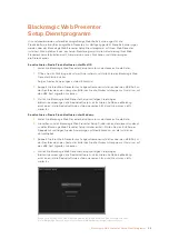 Предварительный просмотр 96 страницы Blackmagicdesign Blackmagic Web Presenter Installation And Operation Manual