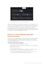 Предварительный просмотр 194 страницы Blackmagicdesign Blackmagic Web Presenter Installation And Operation Manual