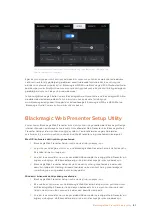 Предварительный просмотр 219 страницы Blackmagicdesign Blackmagic Web Presenter Installation And Operation Manual