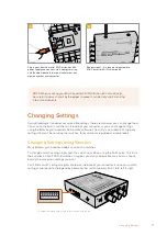 Предварительный просмотр 11 страницы Blackmagicdesign Camera Control and Tally between SDI and HDMI Installation And Operation Manual