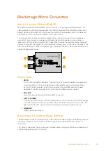 Предварительный просмотр 15 страницы Blackmagicdesign Camera Control and Tally between SDI and HDMI Installation And Operation Manual