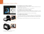 Предварительный просмотр 36 страницы Blackmagicdesign Cinema Camera Installation And Operation Manual