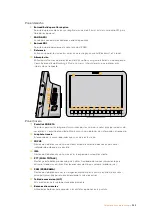 Предварительный просмотр 245 страницы Blackmagicdesign Micro Studio Camera 4K Installation And Operation Manual