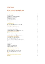 Preview for 3 page of Blackmagicdesign MultiView 16 Installation And Operation Manual