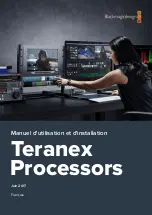 Preview for 244 page of Blackmagicdesign Teranex 2D Processor Installation And Operation Manual