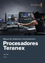 Preview for 486 page of Blackmagicdesign Teranex 2D Processor Installation And Operation Manual