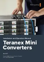 Blackmagicdesign teranex mini Installation And Operation Manual предпросмотр