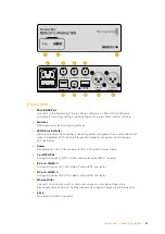 Preview for 63 page of Blackmagicdesign teranex mini Installation And Operation Manual