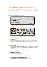 Preview for 72 page of Blackmagicdesign teranex mini Installation And Operation Manual