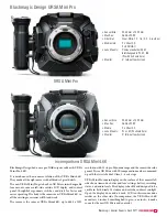 Предварительный просмотр 3 страницы Blackmagicdesign URSA Mini 4.6K Quick Start Manual