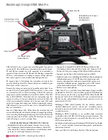 Предварительный просмотр 4 страницы Blackmagicdesign URSA Mini 4.6K Quick Start Manual