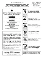 Предварительный просмотр 1 страницы BLACKMER HROF Installation And Maintenance Instructions