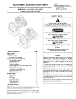 BLACKMER LGL154C Installation, Operation And Maintenance Instructions preview