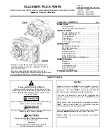 BLACKMER TXH3 Series Installation, Operation And Maintenance Manual предпросмотр