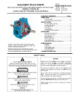 BLACKMER TXV2.5A Installation, Operation And Maintenance Instructions предпросмотр