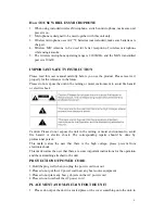 Preview for 8 page of BLACKMORE BLD-7412BT User Manual