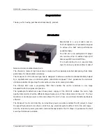 Preview for 3 page of Blacknote CDP 301 Owner'S Manual