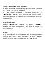 Preview for 5 page of BLACKPOINT S13.4 User Manual