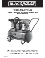 Предварительный просмотр 1 страницы Blackridge BRC155 User Manual