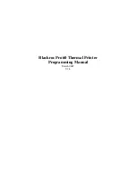 Blackrock Microsystems Pro60 Programming Manual preview