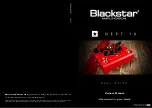 Blackstar Amplification Dept.10 Dual Drive Owner'S Manual preview