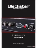 Blackstar Artisan 100 Owner'S Manual preview