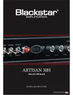 Preview for 1 page of Blackstar Artisan 30H Owner'S Manual