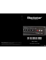 Blackstar HT CLUB 40 MkII Owner'S Manual preview