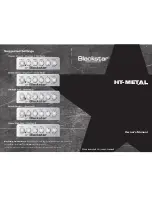 Blackstar HT-METAL Owner'S Manual предпросмотр