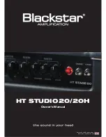 Blackstar HT Studio 20 Combo Owner'S Manual preview