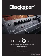 Blackstar ID:CORE STEREO 100 Owner'S Manual preview