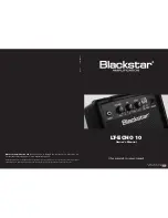 Preview for 1 page of Blackstar LT-ECHO 10 Owner'S Manual