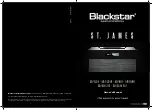 Preview for 1 page of Blackstar St. James 50 6L6 212 Combo Owner'S Manual