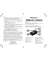 Blackstar Tone:LINK Owner'S Manual предпросмотр