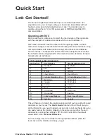 Preview for 8 page of Blackstone Models C-19 Quick Start Manual