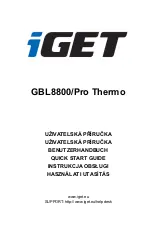 Blackview iGET GBL8800 Pro Thermo Quick Start Manual preview