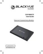 BlackVue CM100GLTE User Manual preview