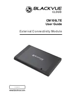 BlackVue CM100LTE User Manual preview