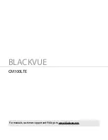 Preview for 2 page of BlackVue CM100LTE User Manual