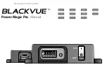 Preview for 1 page of BlackVue Power Magic Pro User Manual