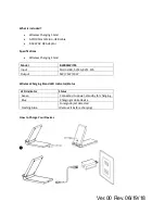 Предварительный просмотр 2 страницы Blackweb BWB18WI704 Product Manual