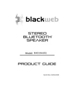 Blackweb BWD19AAS02 Product Manual предпросмотр