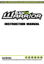 Blackzon Warrior Instruction Manual preview