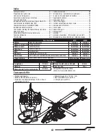 Preview for 61 page of Blade AH-64 Apache Instruction Manual