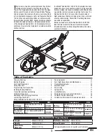 Предварительный просмотр 3 страницы Blade BO-105 CB 130 X Instruction Manual