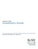 Preview for 1 page of Blade G8264 Installation Manual